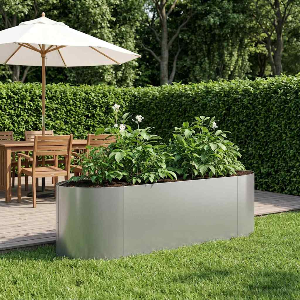Hochbeet Im Garten 300 X 40 X 40 Cm Stahl