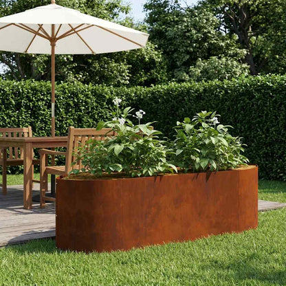 Hochbeet Im Garten 300 X 40 X 40 Cm Stahl