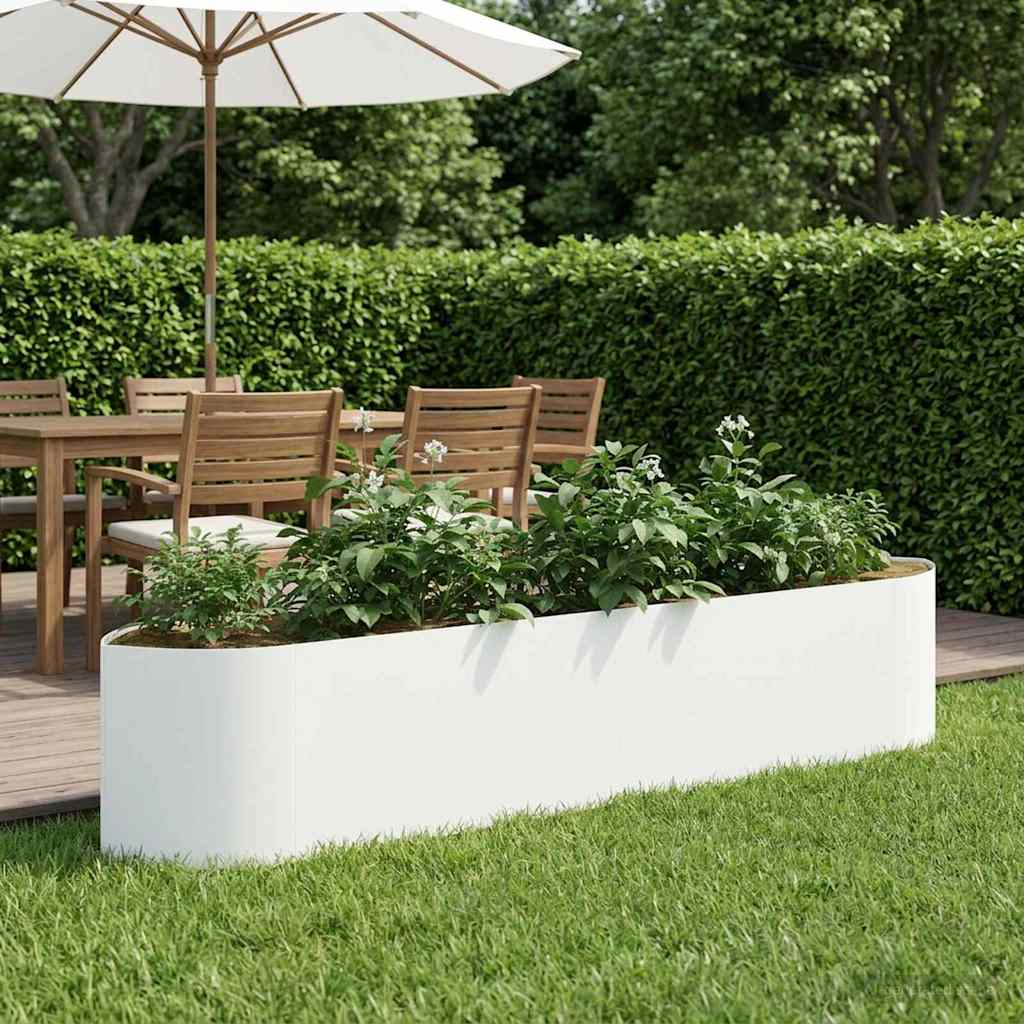 Hochbeet Im Garten 300 X 40 X 40 Cm Stahl