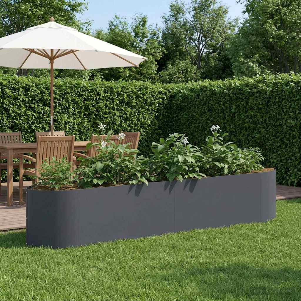 Hochbeet Im Garten 300 X 40 X 40 Cm Stahl