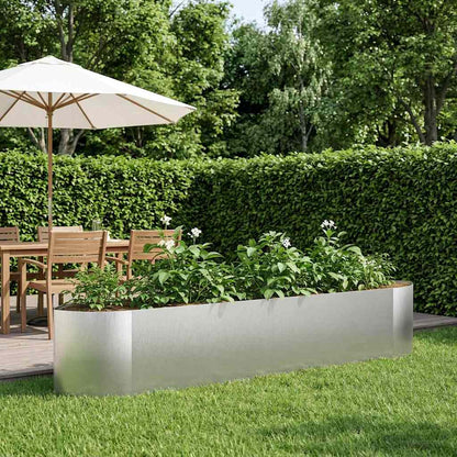 Hochbeet Im Garten 300 X 40 X 40 Cm Stahl