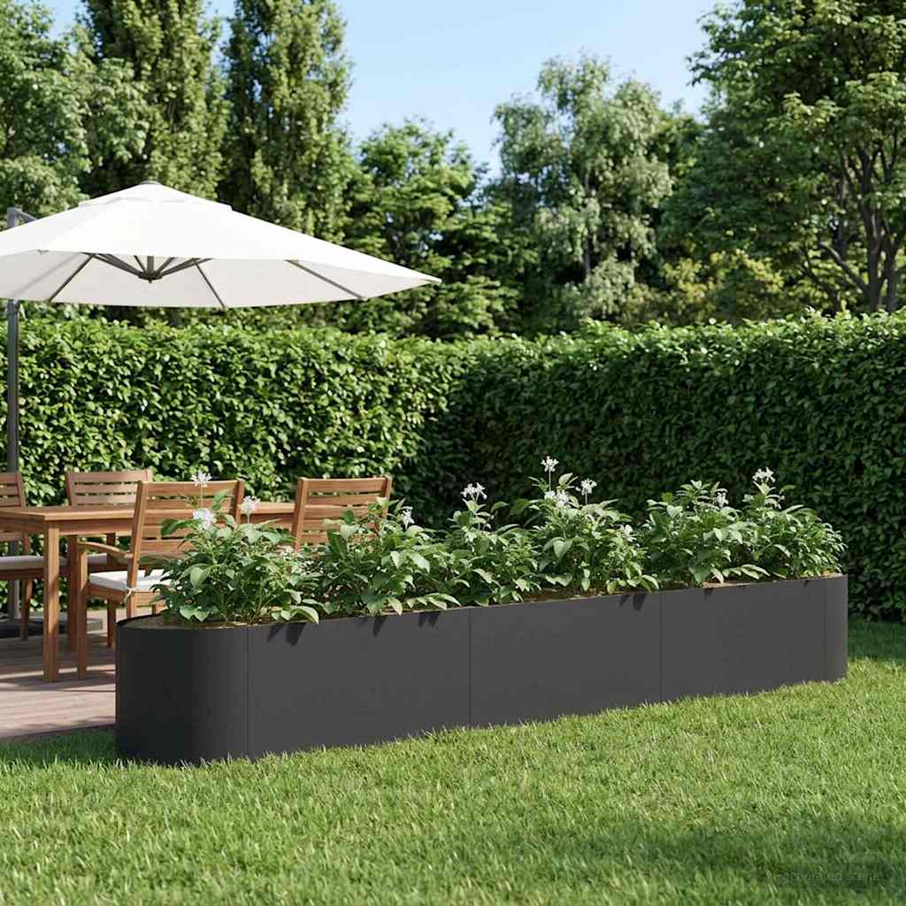 Hochbeet Im Garten 300 X 40 X 40 Cm Stahl