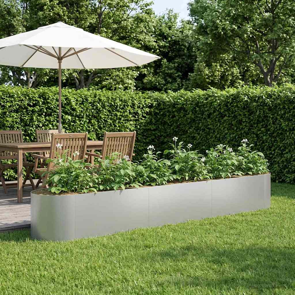Hochbeet Im Garten 300 X 40 X 40 Cm Stahl