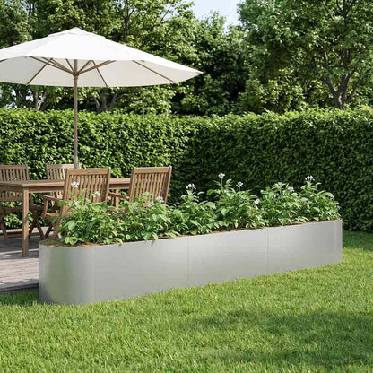 Hochbeet Im Garten 300 X 40 X 40 Cm Stahl