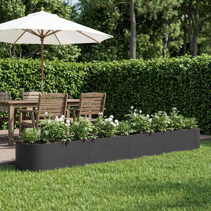 Hochbeet Im Garten 300 X 40 X 40 Cm Stahl