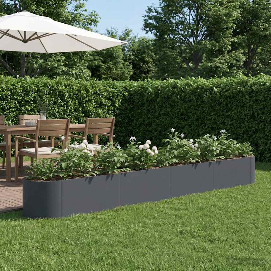 Hochbeet Im Garten 300 X 40 X 40 Cm Stahl