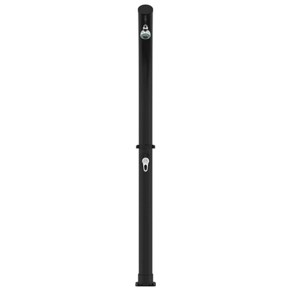 Solar Dusche Mit Duschkopf Pvc, Abs, Zinklegierung Schwarz
