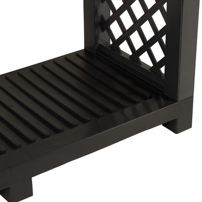 Brennholzregal 114 X 46 X 101 Cm Pp Anthrazit