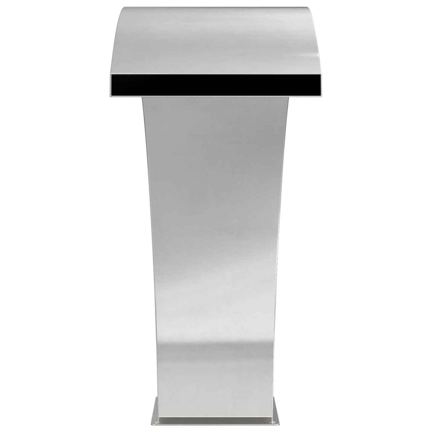 Poolbrunnen Silber 60 X 30 X 70 Cm Edelstahl