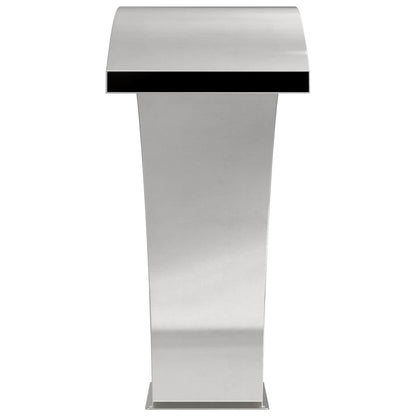 Poolbrunnen Silber 60 X 30 X 70 Cm Edelstahl