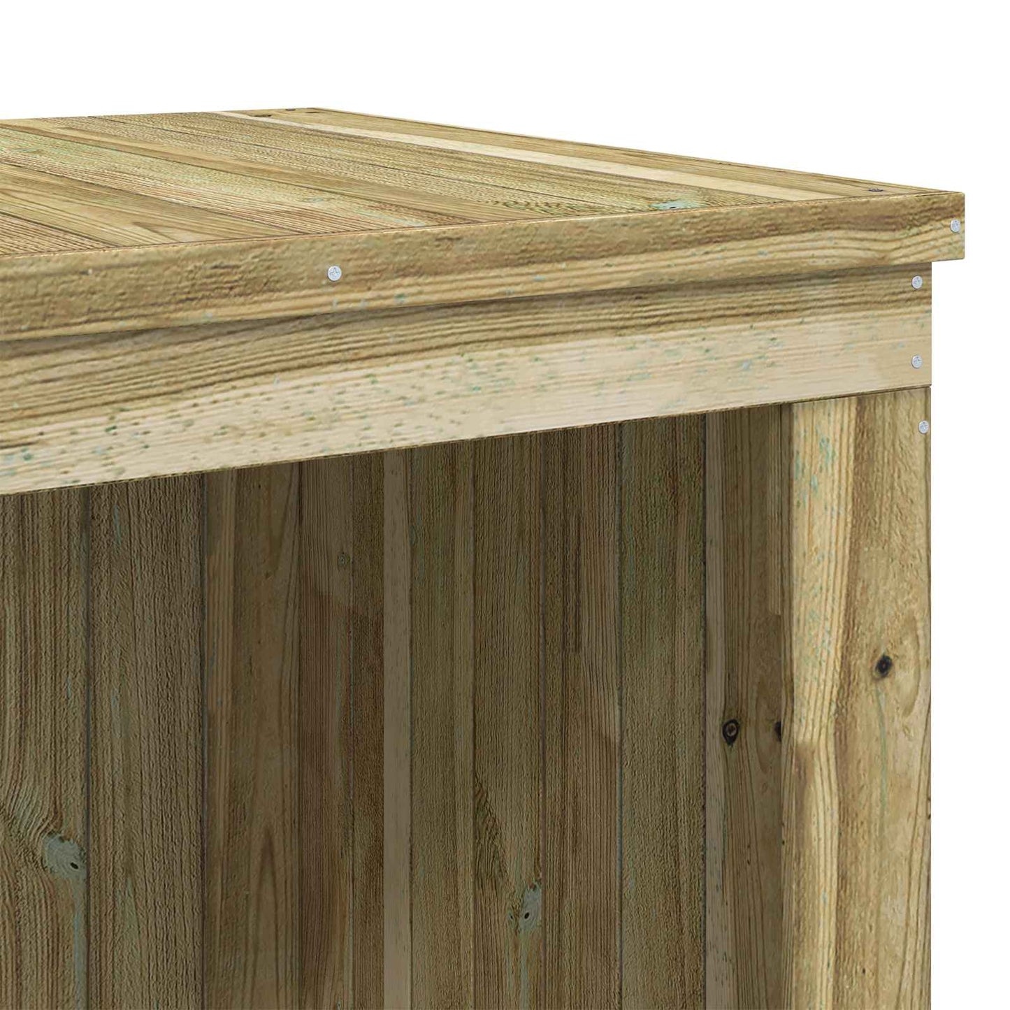 Mülltonnenbox Imprägniertes Kiefernholz