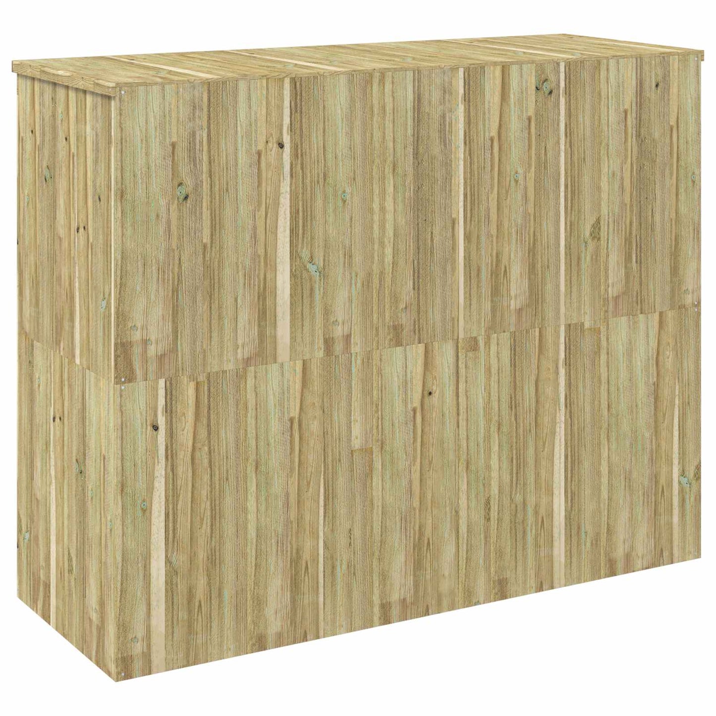Mülltonnenbox Imprägniertes Kiefernholz