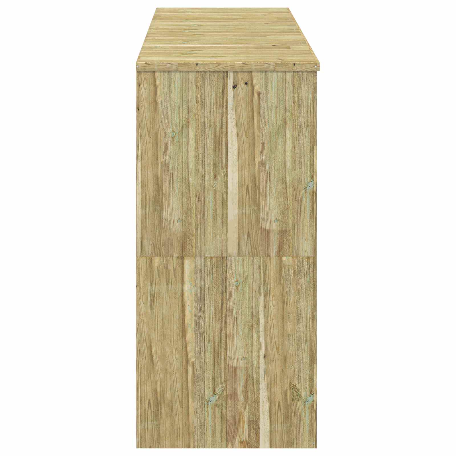 Mülltonnenbox Imprägniertes Kiefernholz
