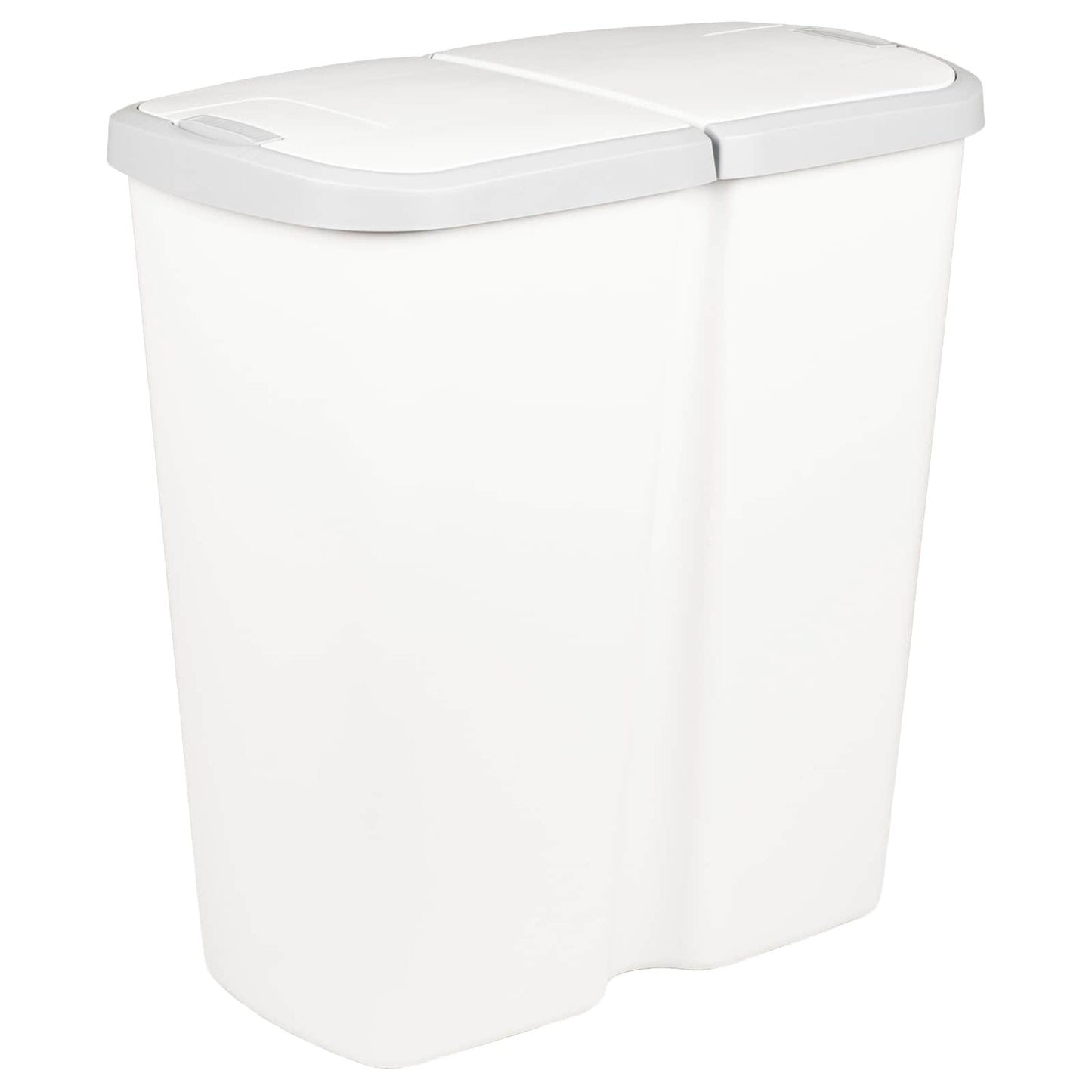 Mülltonne Weiß 48,5 X 28 X 51 Cm Pp