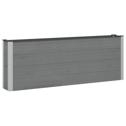 Hochbeet Schwarz Wpc Und Aluminium