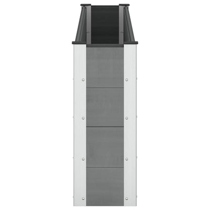 Hochbeet Schwarz Wpc Und Aluminium