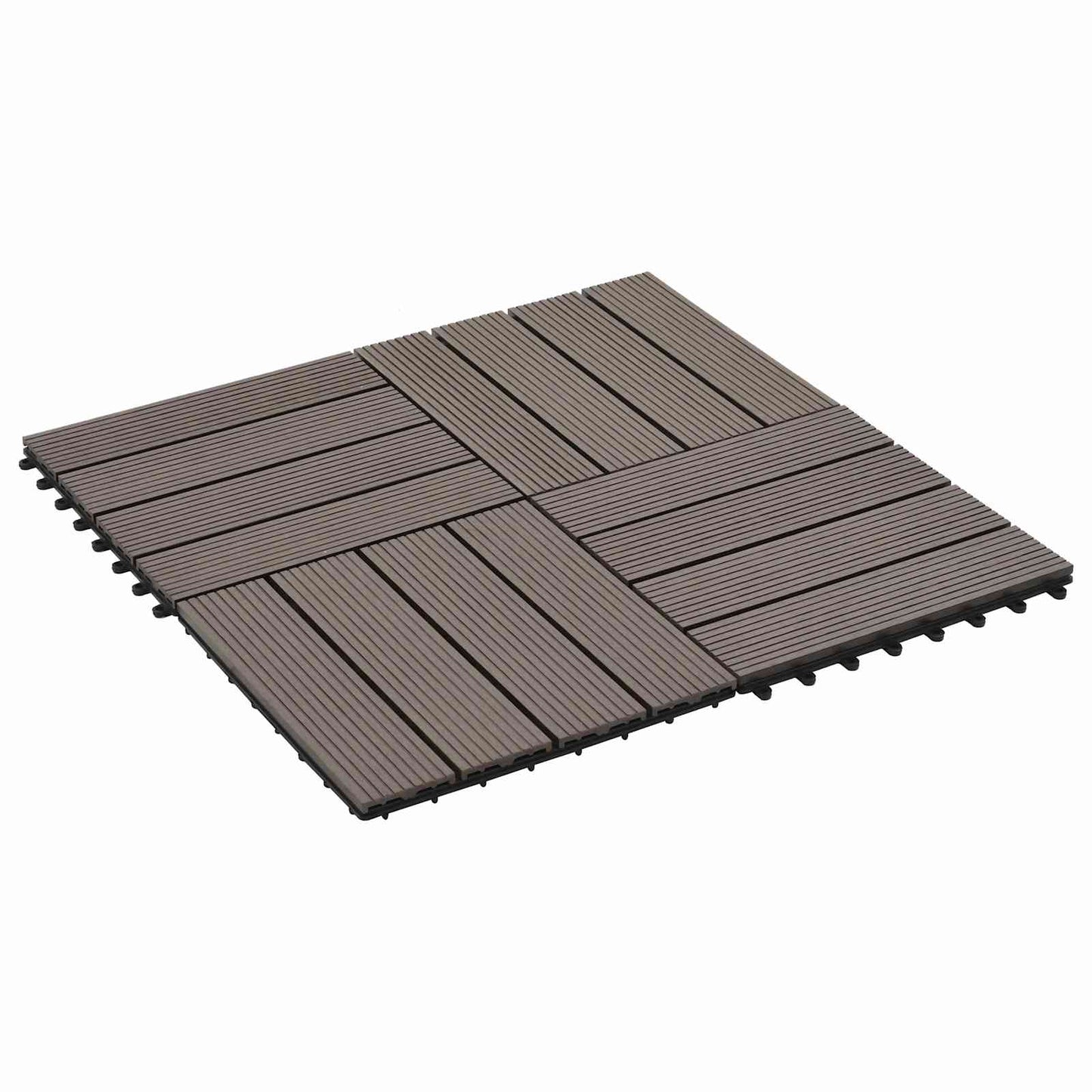 Terrassenfliese 22 Pcs 30 X 30 Cm Wpc