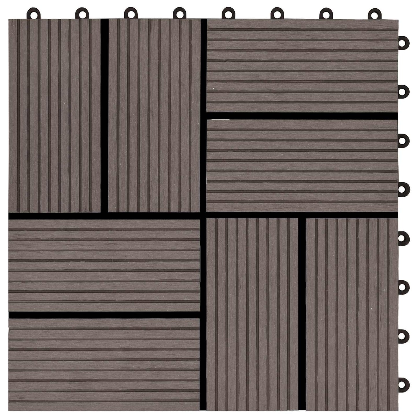 Terrassenfliese 22 Pcs 30 X 30 Cm Wpc