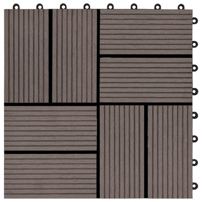 Terrassenfliese 22 Pcs 30 X 30 Cm Wpc