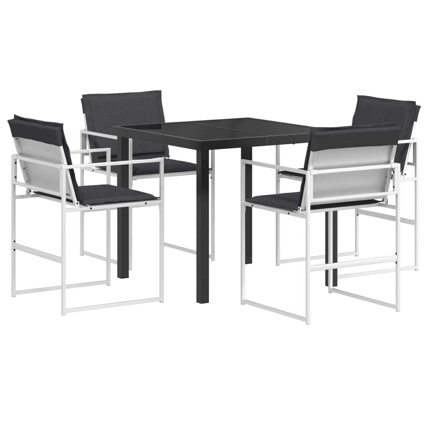 Garten Essgruppe 5 Pcs 80 X 80 X 73 Cm