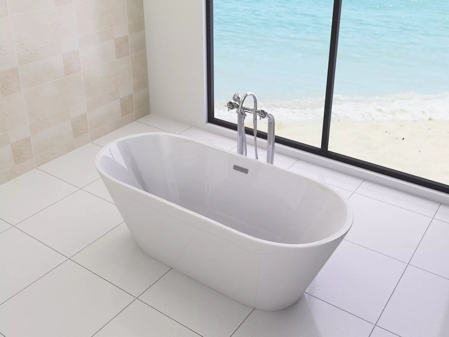 Badewanne Lugano 170x80 cm