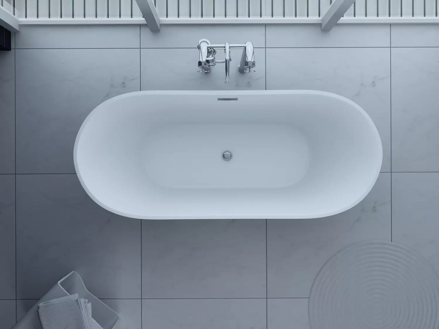 Badewanne Lugano 170x80 cm