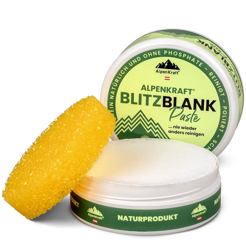 AlpenKraft® BIO BlitzBlank Paste zum Reinigen/Polieren/Schützen