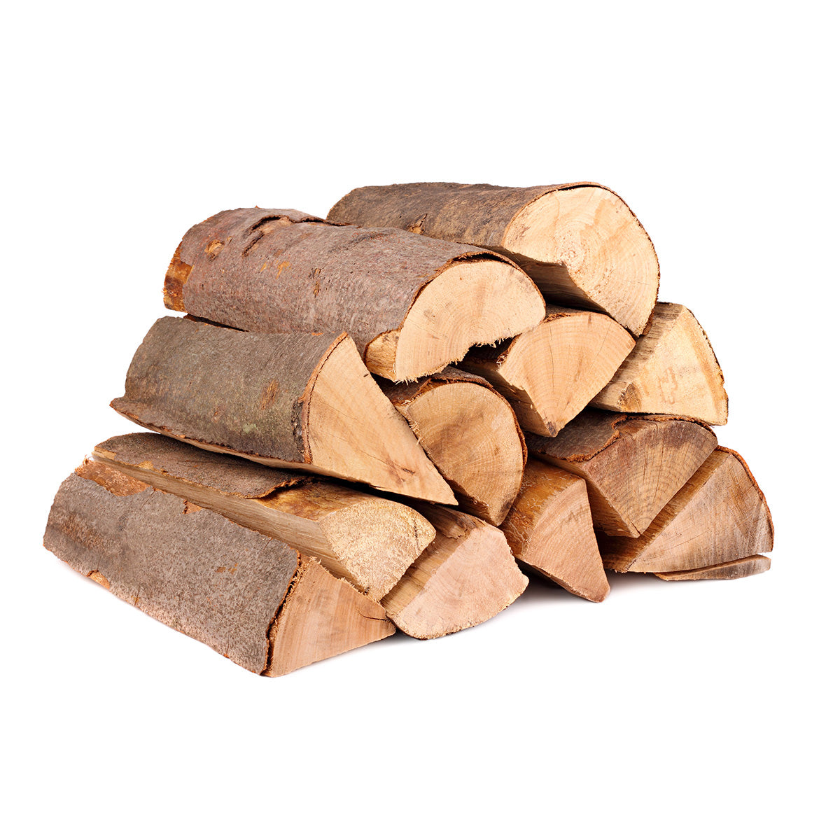 Brennholz Buche Kaminholz 70 x 12 Liter Sack (1 RM) | 33 cm Scheitlänge | kammergetrocknet < 18 % Restfeuchte