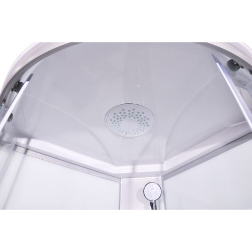 Sanotechnik Duschkabine Komplettduschkabine PUNTO 90x90x215cm Quickline