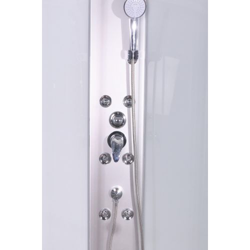 Sanotechnik Duschkabine Komplettduschkabine PUNTO 90x90x215cm Quickline