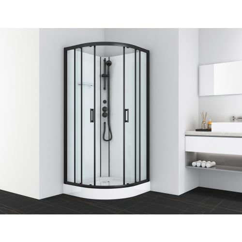 Sanotechnik Duschkabine Komplettduschkabine DALLAS 90x90x210cm Quickline
