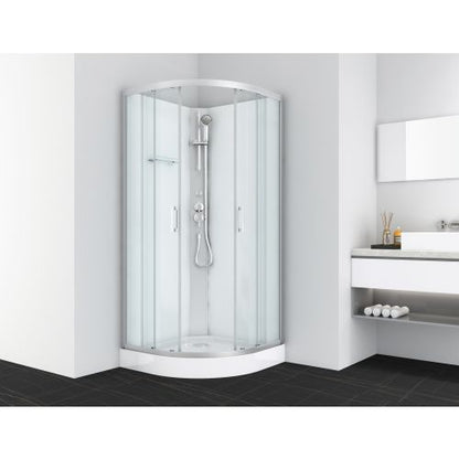 Sanotechnik Duschkabine Komplettduschkabine DALLAS 90x90x210cm Quickline