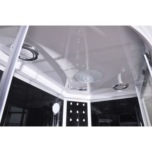 Sanotechnik Duschkabine Komplettduschkabine VARIO rechts 80x120x215cm Quickline