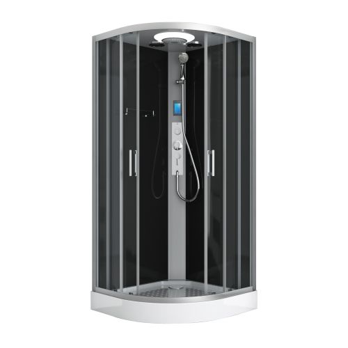 Sanotechnik Duschkabine Komplettduschkabine AUSTIN 90x90x215cm Quickline