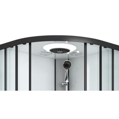 Sanotechnik Duschkabine Komplettduschkabine AUSTIN 90x90x215cm Quickline