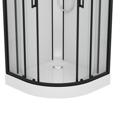 Sanotechnik Duschkabine Komplettduschkabine AUSTIN 90x90x215cm Quickline