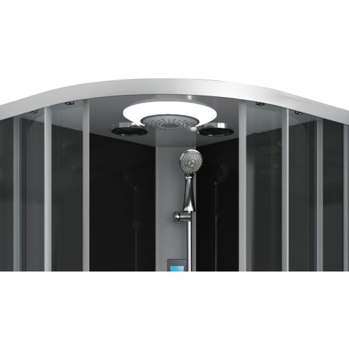 Sanotechnik Duschkabine Komplettduschkabine AUSTIN 90x90x215cm Quickline