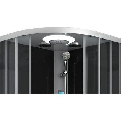 Sanotechnik Duschkabine Komplettduschkabine AUSTIN 90x90x215cm Quickline
