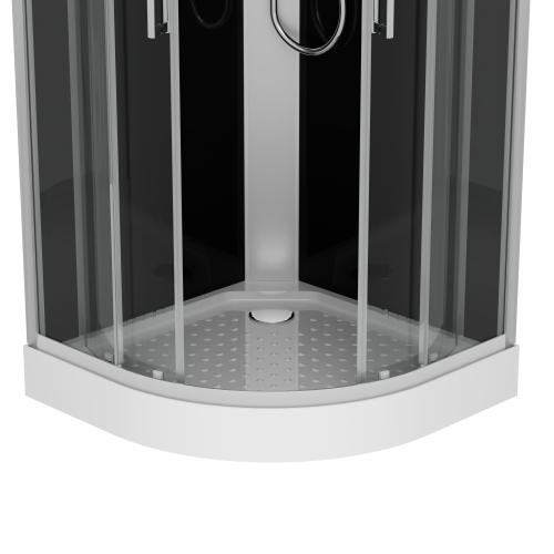Sanotechnik Duschkabine Komplettduschkabine AUSTIN 90x90x215cm Quickline
