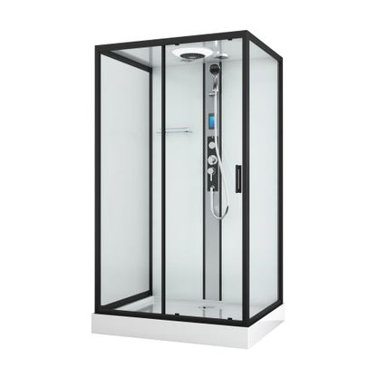 Sanotechnik Duschkabine Komplettduschkabine BOSTON 90x20x215cm Quickline