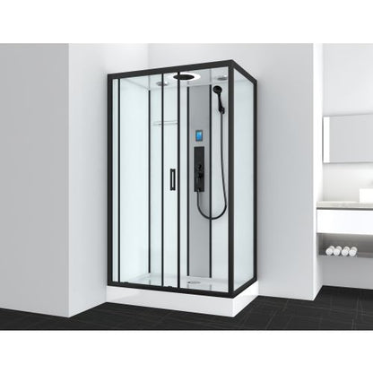 Sanotechnik Duschkabine Komplettduschkabine BOSTON 90x20x215cm Quickline