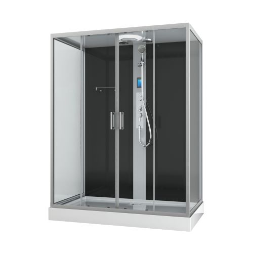 Sanotechnik Duschkabine Komplettduschkabine NEW YORK 90x160x215cm Quickline