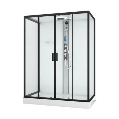 Sanotechnik Duschkabine Komplettduschkabine NEW YORK 90x160x215cm Quickline