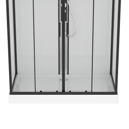 Sanotechnik Duschkabine Komplettduschkabine NEW YORK 90x160x215cm Quickline