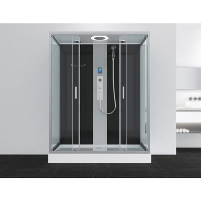 Sanotechnik Duschkabine Komplettduschkabine NEW YORK 90x160x215cm Quickline