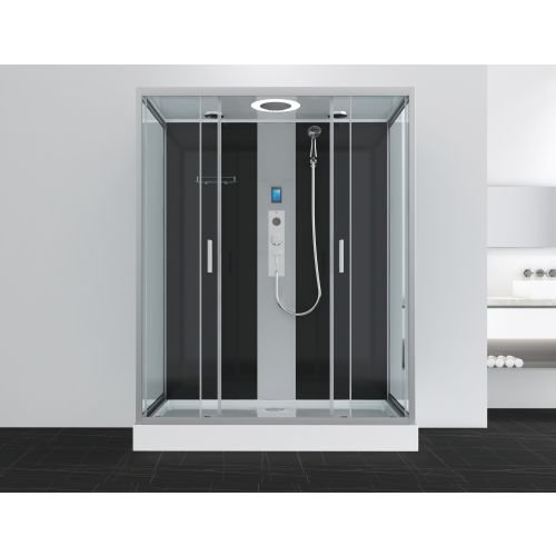 Sanotechnik Duschkabine Komplettduschkabine NEW YORK 90x160x215cm Quickline