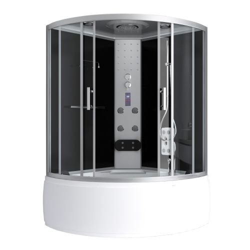 Sanotechnik Dampfdusche Dampfduschkabine CUBA 130x130x229cm