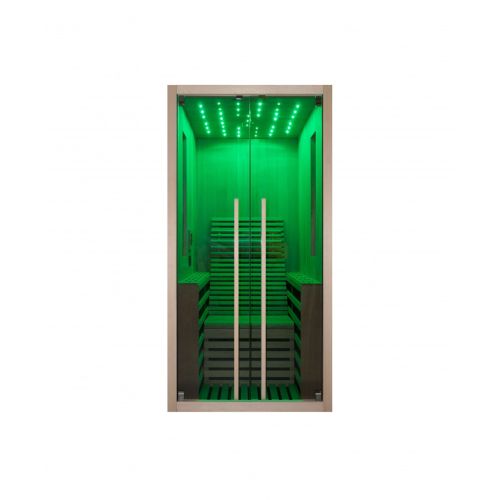 Sanotechnik CARBON 1 Infrarotkabine Wärmekabine für 1 Person 100x130x195 cm