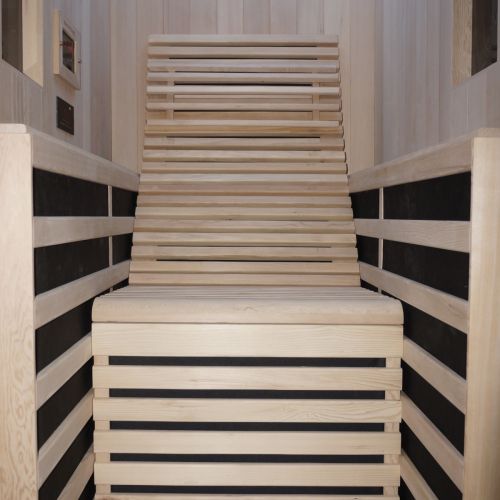 Sanotechnik CARBON 1 Infrarotkabine Wärmekabine für 1 Person 100x130x195 cm