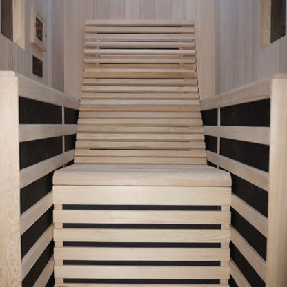 Sanotechnik CARBON 1 Infrarotkabine Wärmekabine für 1 Person 100x130x195 cm